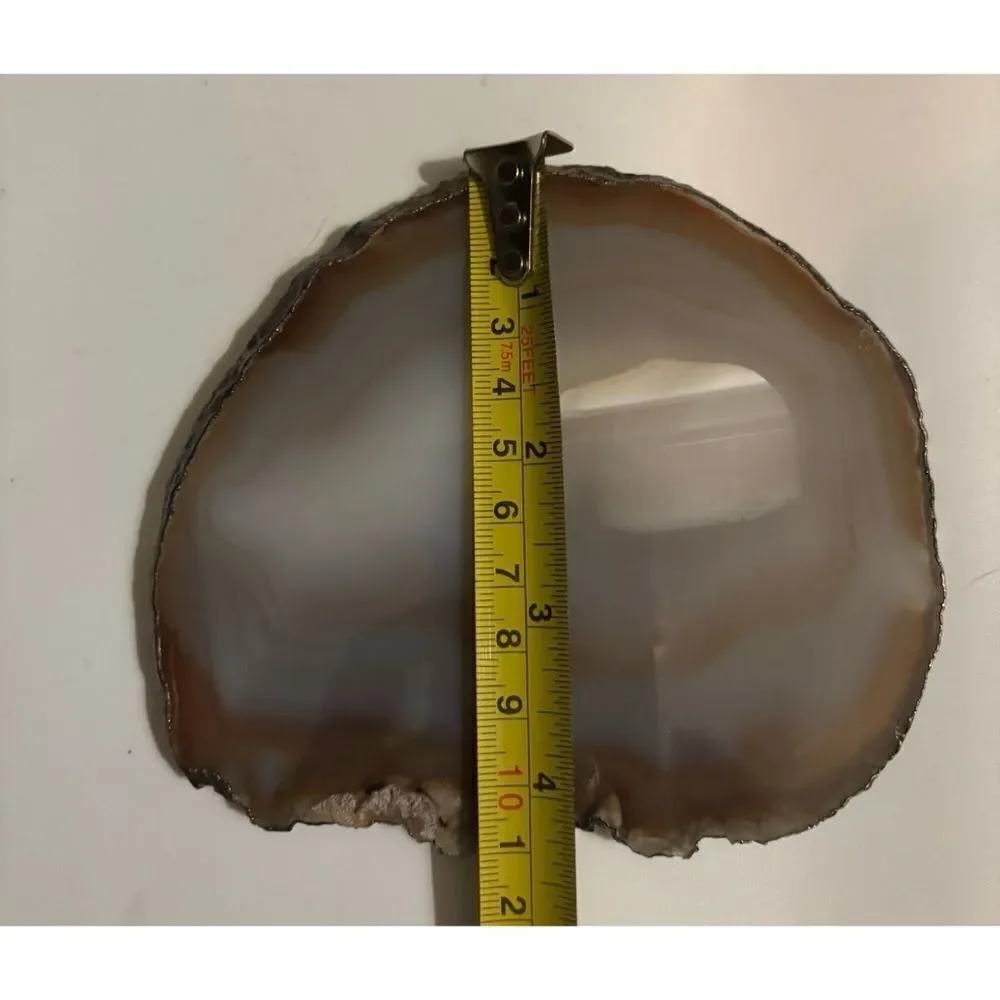 ANNA New York  Natural Agate  Coasters in Smoke Set of 4